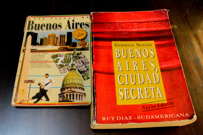 観光ガイドとしてブエノスアイレスやアルゼンチンを紹介するために読んだ本
